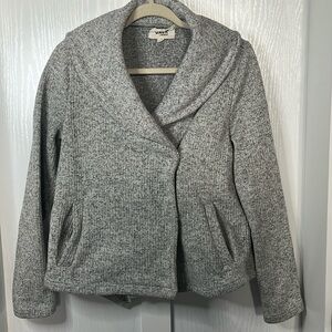 Jack by BB Dakota Gray Cardigan Sweater